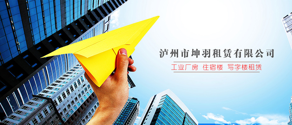 泸州市坤羽租赁有限公司 工业厂房出租